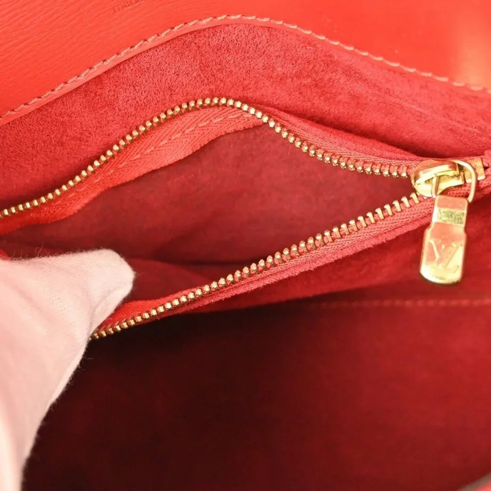 LOUIS VUITTON BUSSY SHOULDER BAG EPI RED M52207 SP0919 NQ01258 - Picture 8 of 10